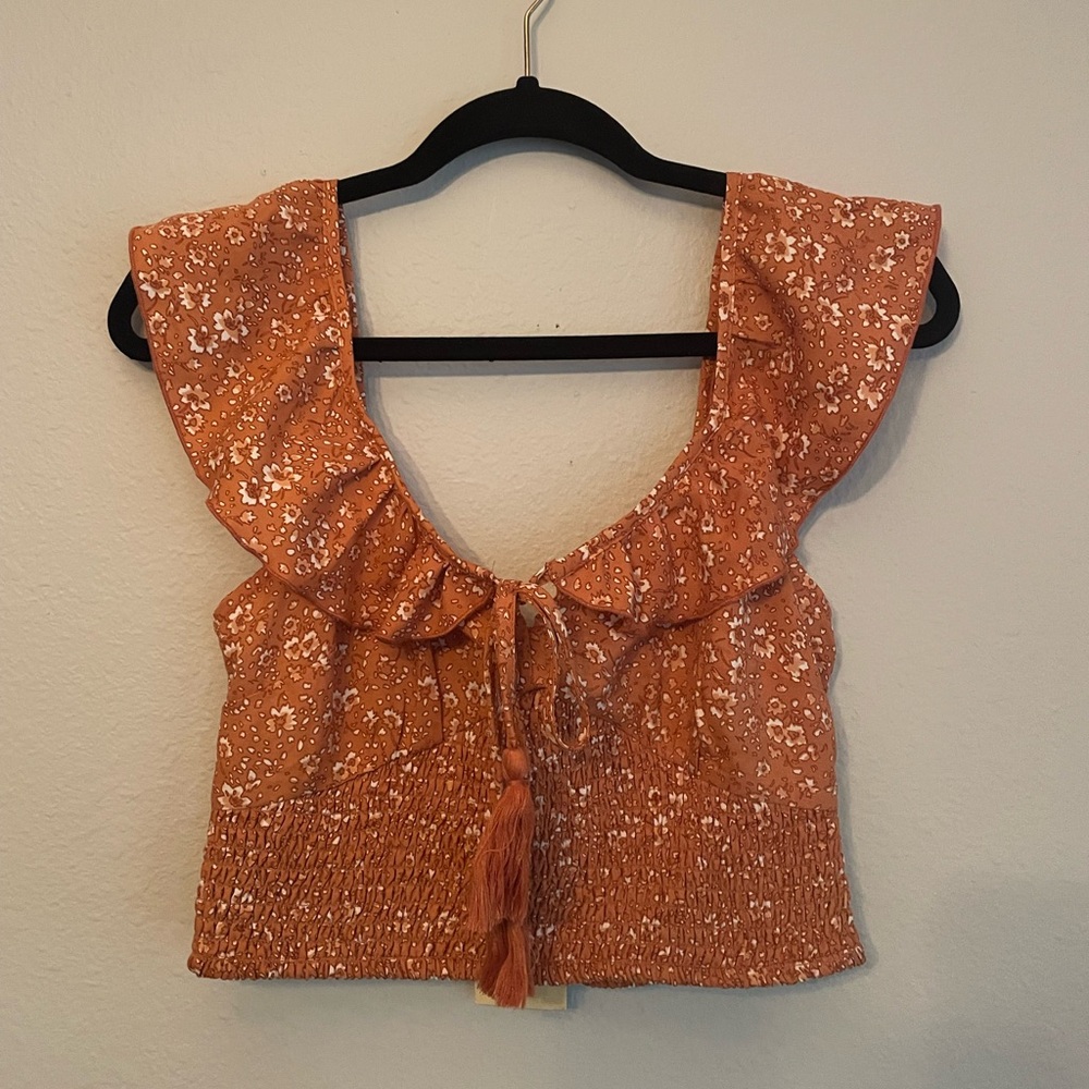 B O G Collective Crop Tank NWT